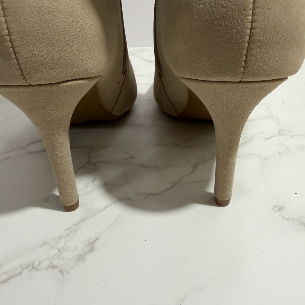 BCBG Generation Women's Abbin Beige Suede Dress Boot -- 6.5 - Picture 8 of 12